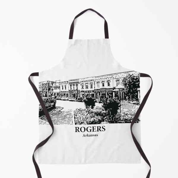 Artikelvorschau, Rogers - Arkansas entworfen und verkauft von Lakeric Cityscapes.