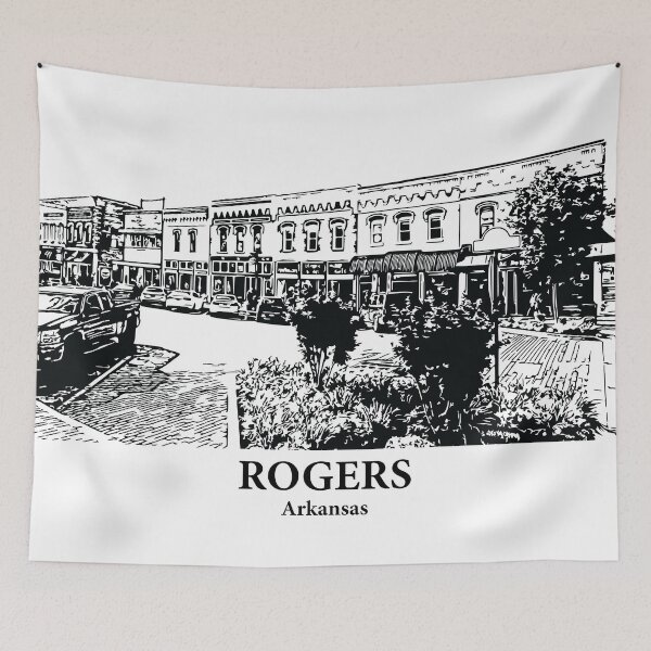 Item preview, Rogers - Arkansas designed and sold by Lakeric Cityscapes.