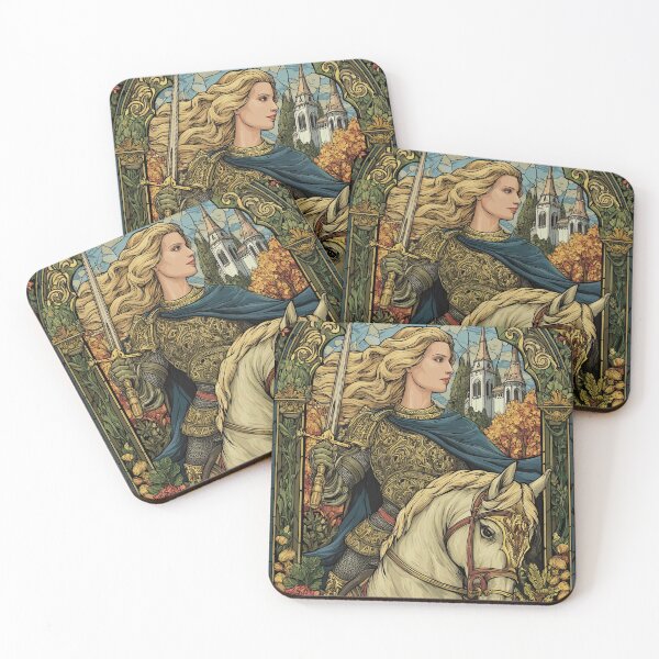 Item preview, Medieval knight embarks on thrilling epic fantasy journey designed and sold by Piotrek0001.