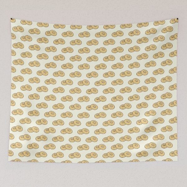 Item preview, pineapple cut yellow summer tropical fruit hand drawn natural pattern designed and sold by khulisara246.