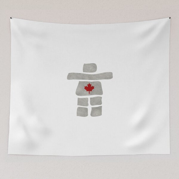 Item preview, maple leaf Inukshuk designed and sold by Corbitron.