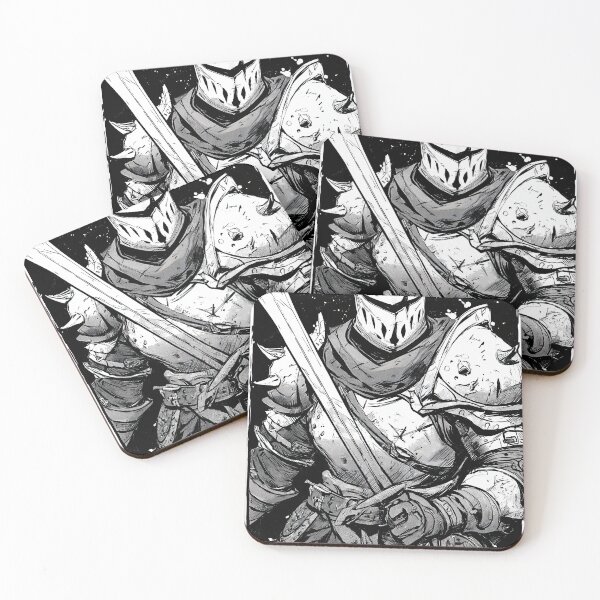 Item preview, Noble knight fights beasts across fantasy kingdom designed and sold by Piotrek0001.