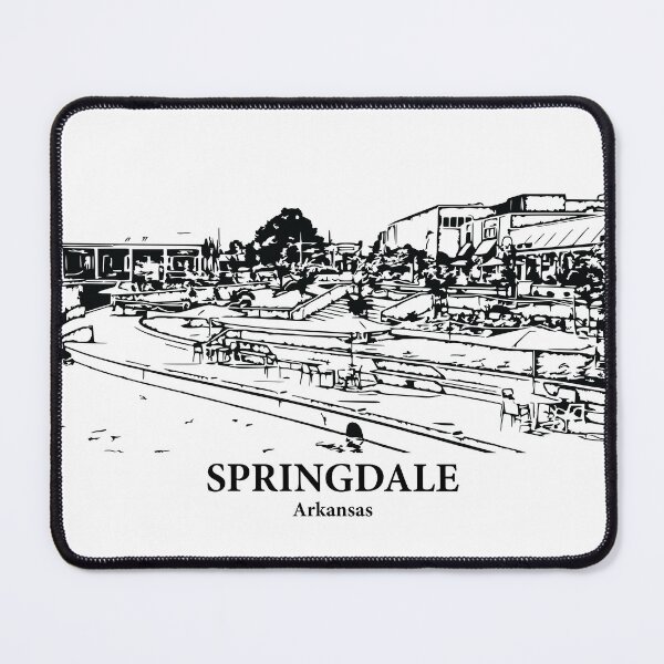 Item preview, Springdale - Arkansas designed and sold by Lakeric Cityscapes.