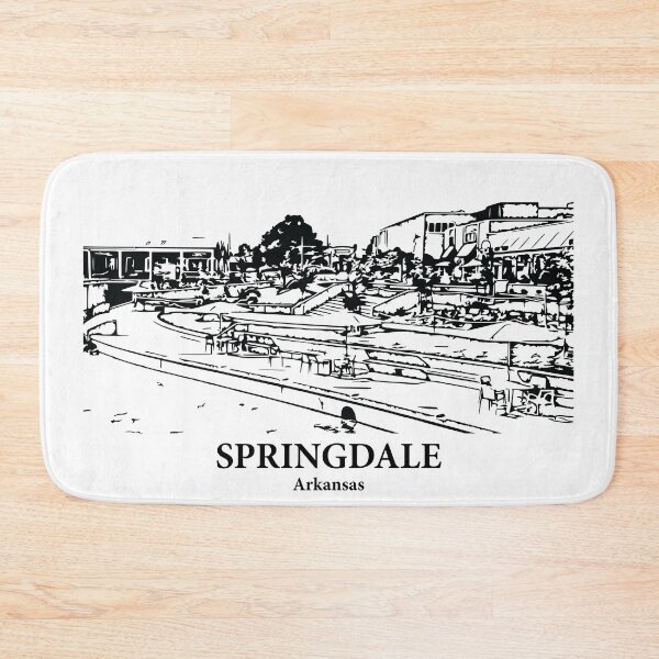 Item preview, Springdale - Arkansas designed and sold by Lakeric Cityscapes.