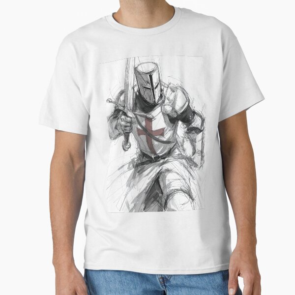 Item preview, Chivalry and steel collide in illustrated epic designed and sold by Piotrek0001.