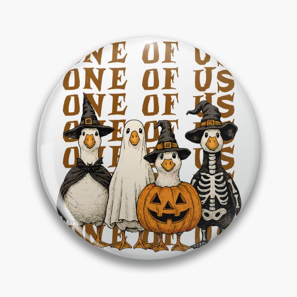Item preview, One of Us Halloween Ducks designed and sold by EmeraldSunInspo.