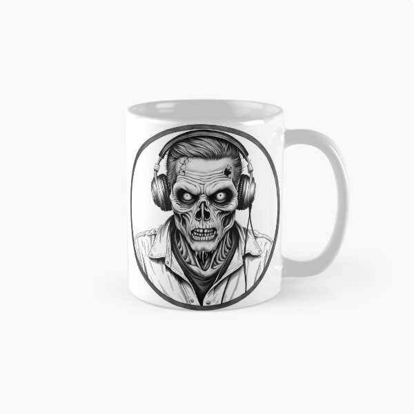 Item preview, Zombie DJ - Zombie in Headphones designed and sold by NightTimeJ.