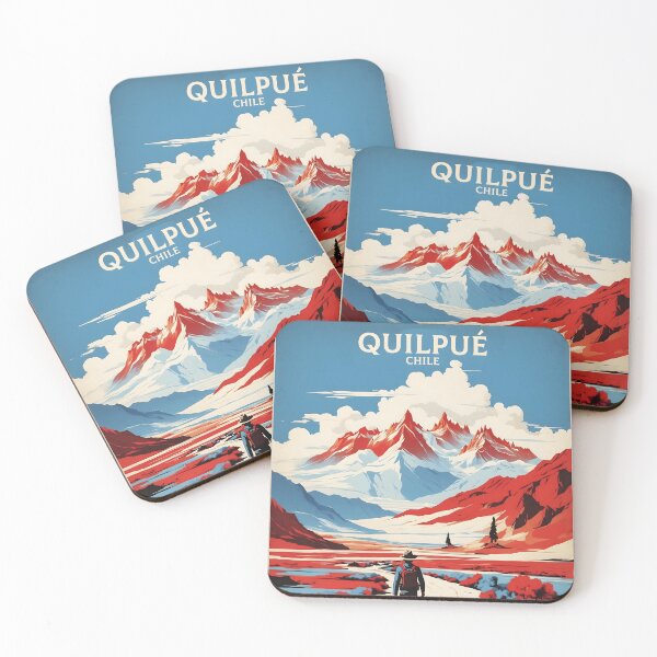Item preview, Quilpue Chile Retro Vintage Poster Tourism 2 designed and sold by TravelersGems.