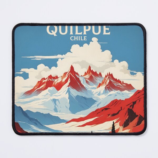Item preview, Quilpue Chile Retro Vintage Poster Tourism 2 designed and sold by TravelersGems.