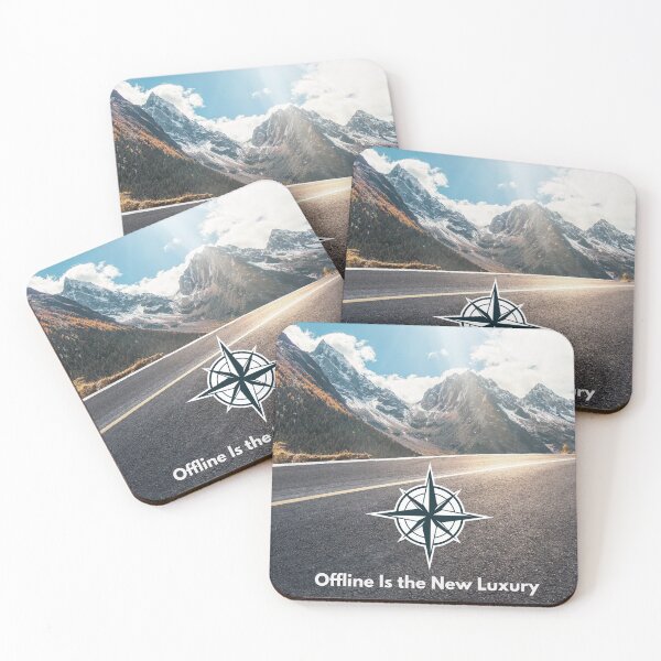 Item preview, Offline Is the New Luxury – Compass Design designed and sold by OffTrackCo.