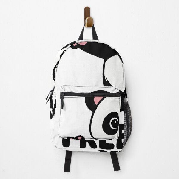 Item preview, Free Hug Panda Vector Cute Black and White Cartoon Bear with Outstretched Arms and Smiling Face designed and sold by AtonuHaque.