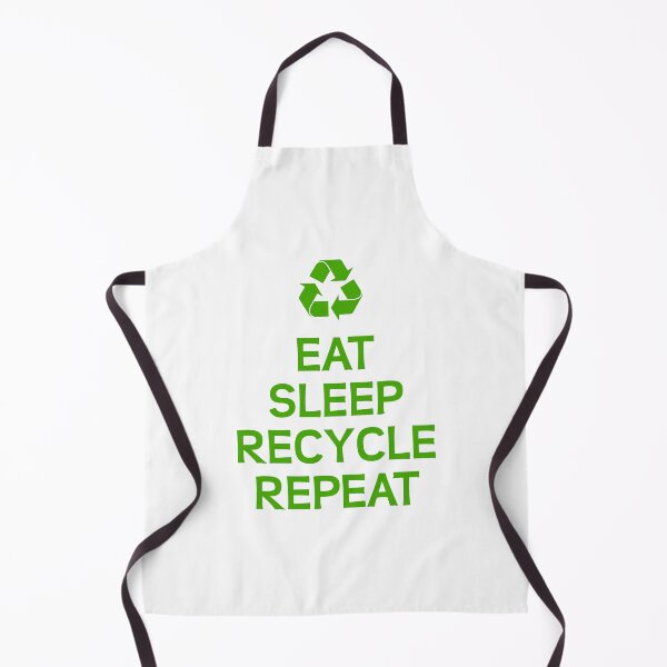 Item preview, Eat sleep recycle repeat designed and sold by ZnDigitalPrints.