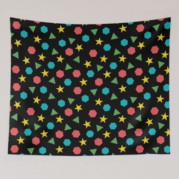Item preview, Colour Shapes on Black designed and sold by ImpalaMoon.