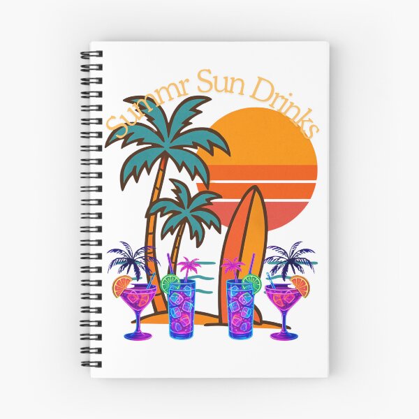 Item preview, Summer Sun Drinks – Neon Tropical Vibes designed and sold by Azazel77.