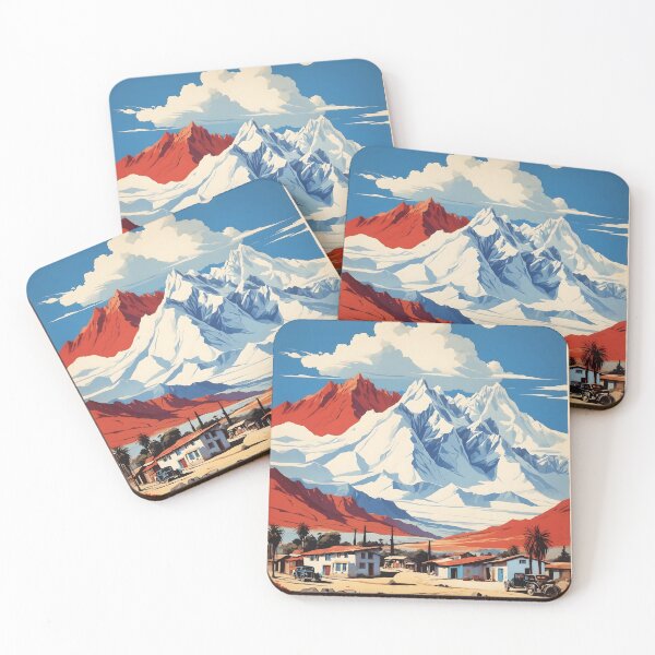 Item preview, San Bernardo Chile Retro Vintage Poster Tourism  designed and sold by TravelersGems.