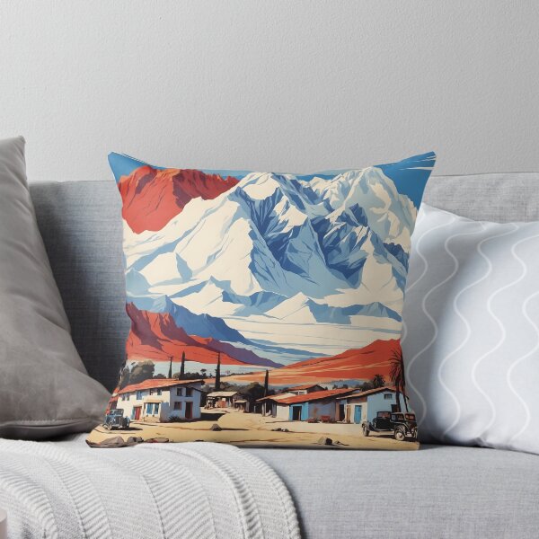 Item preview, San Bernardo Chile Retro Vintage Poster Tourism  designed and sold by TravelersGems.