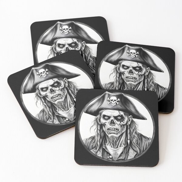 Item preview, Zombie Pirate - Undead Pirate designed and sold by NightTimeJ.