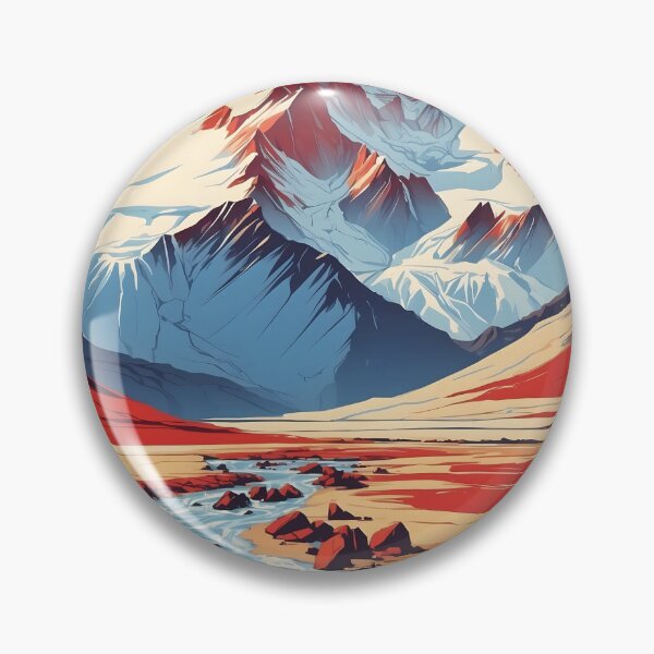 Item preview, San Bernardo Chile Retro Vintage Poster Tourism 2 designed and sold by TravelersGems.