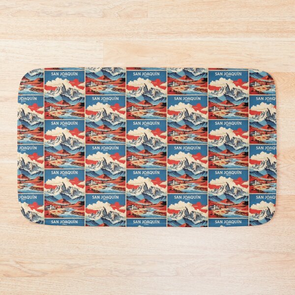 Item preview, San Joaquin Chile Retro Vintage Poster Tourism 2 designed and sold by TravelersGems.