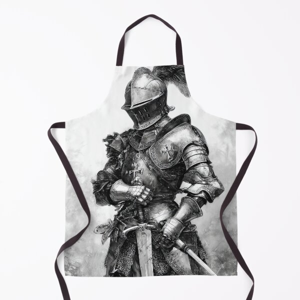 Item preview, Courageous heart beneath the heavy steel helm designed and sold by Piotrek0001.