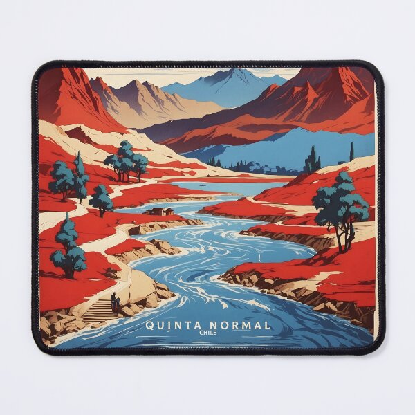 Item preview, Quinta Normal Chile Retro Vintage Poster Tourism 2 designed and sold by TravelersGems.