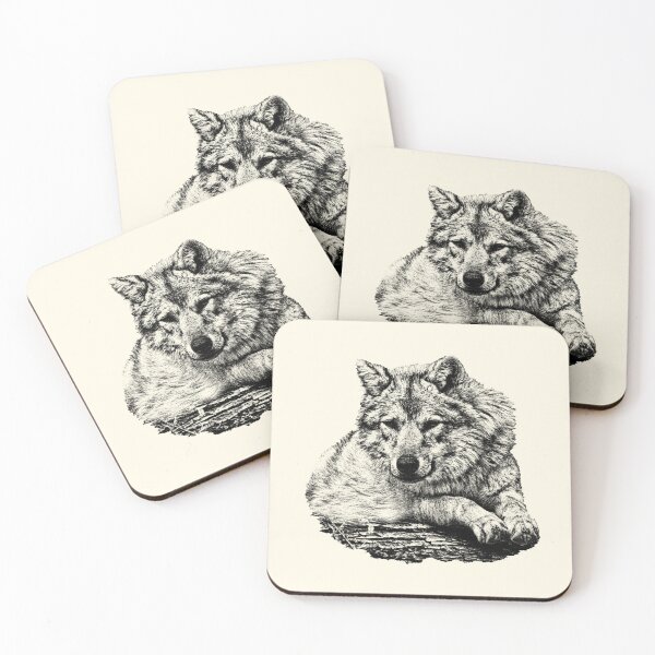 Item preview, Wolf portrait designed and sold by Guardi71.