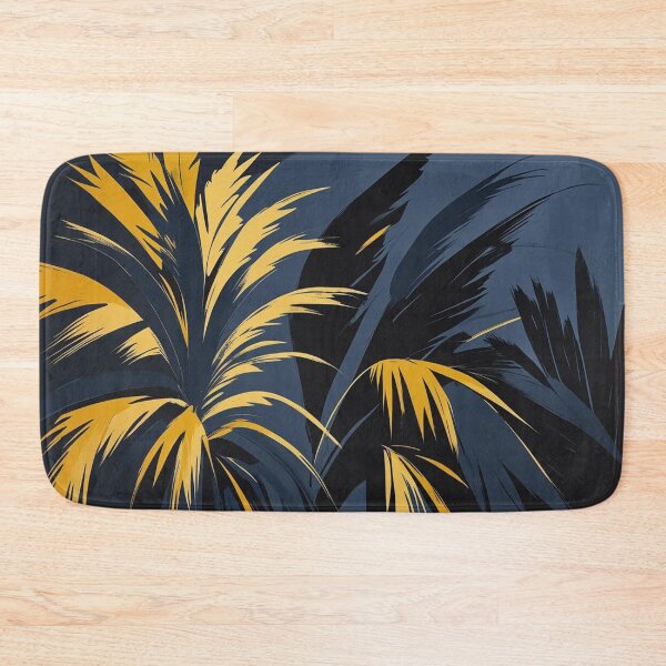 Item preview, Lifestyle Hub: Mustard Yellow Palm Leaf Tropical Wall Art designed and sold by M&M Lifestyle Hub.