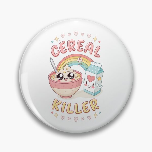 Item preview, Cereal Killer - Funny Breakfast Food Pun Design designed and sold by MagicalThreads.