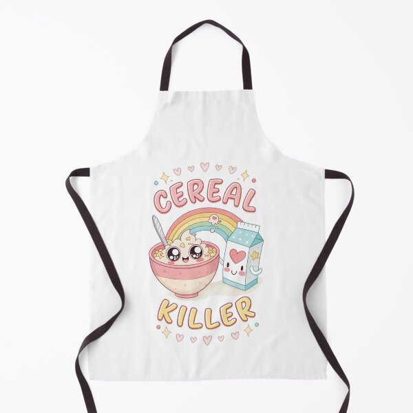Item preview, Cereal Killer - Funny Breakfast Food Pun Design designed and sold by MagicalThreads.