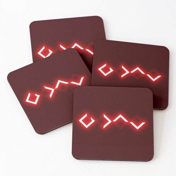 Item preview, Red Neon Glowing- God is Greater than the highs and lows - romans 8 - Christian Minimal design logo - four square/rhombus with background dark filament - best for darker background designed and sold by ZechJohnRB.