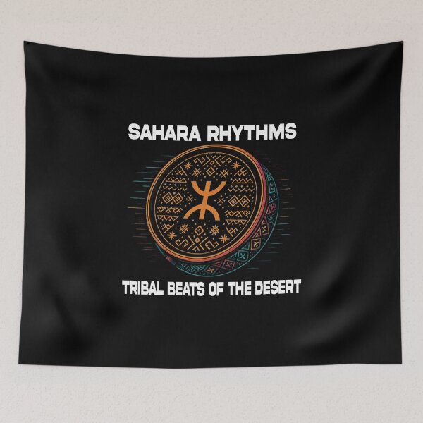 Item preview, Sahara Rhythms – Tribal Beats of the Desert ⵣ designed and sold by salimarts5dz.