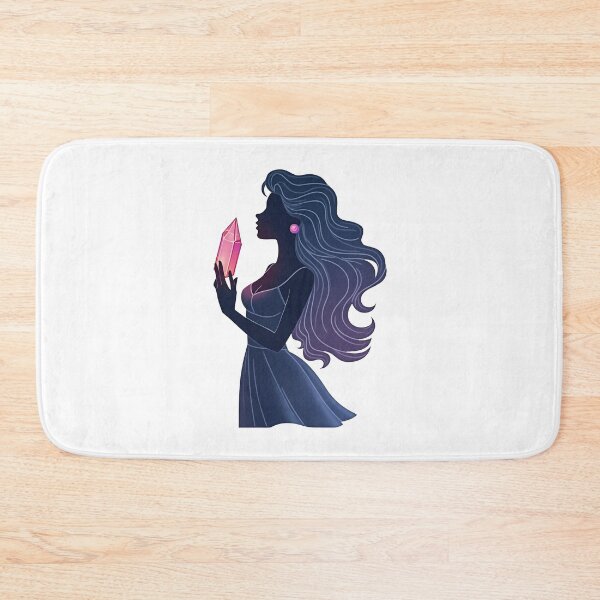 Aperçu de l'œuvre Silhouette de cristal minimaliste Princesse Grenat FFIX créée et vendue par zoughlal.