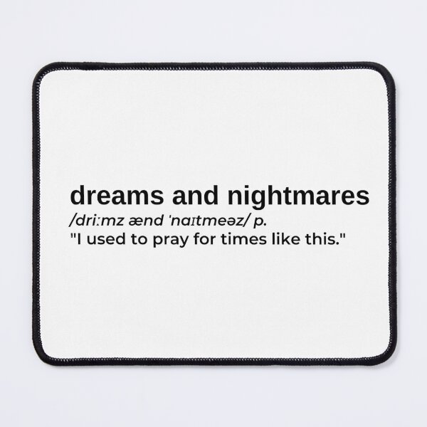 Item preview, Dreams And Nightmares by Meek Mill designed and sold by RapLyricsStore.