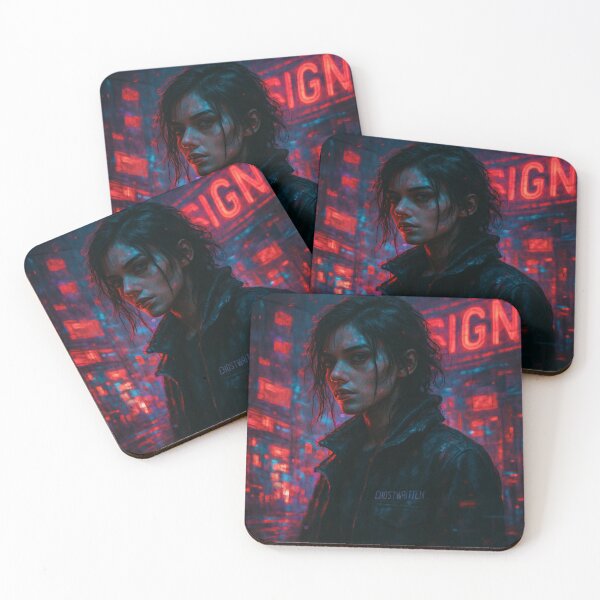 Item preview, Neon Glitch designed and sold by REIBER AI.
