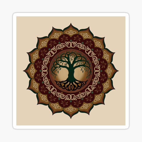 Item preview, Keltischer Baum Zendala designed and sold by AK-ZendalaLLC.