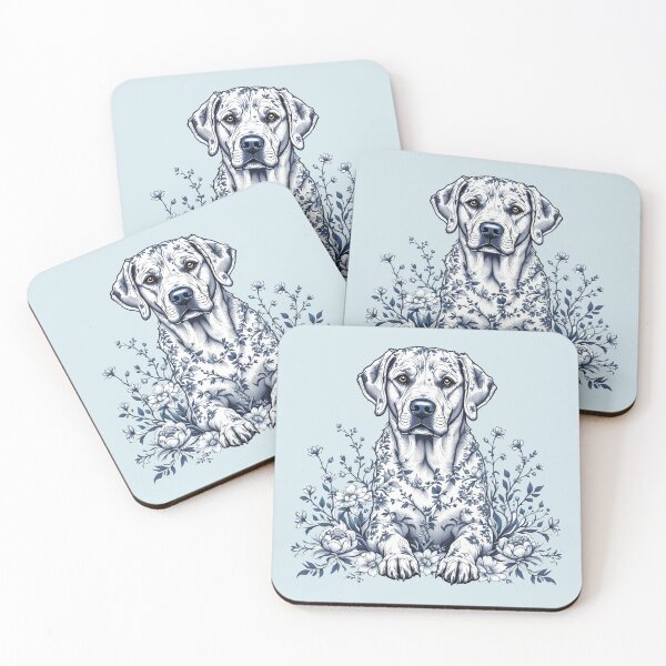 Item preview, Dog among flowers. designed and sold by MagelliShop.