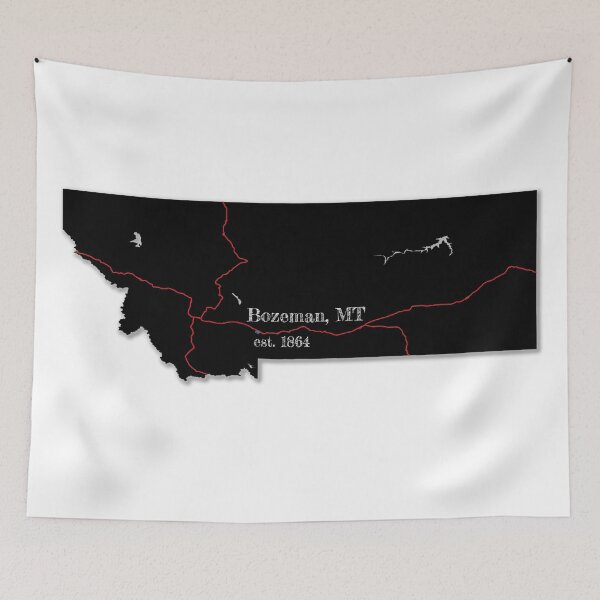 Item preview, Bozeman, MT designed and sold by PhilbonianDezin.