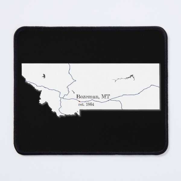 Item preview, Bozeman, MT [White] designed and sold by PhilbonianDezin.