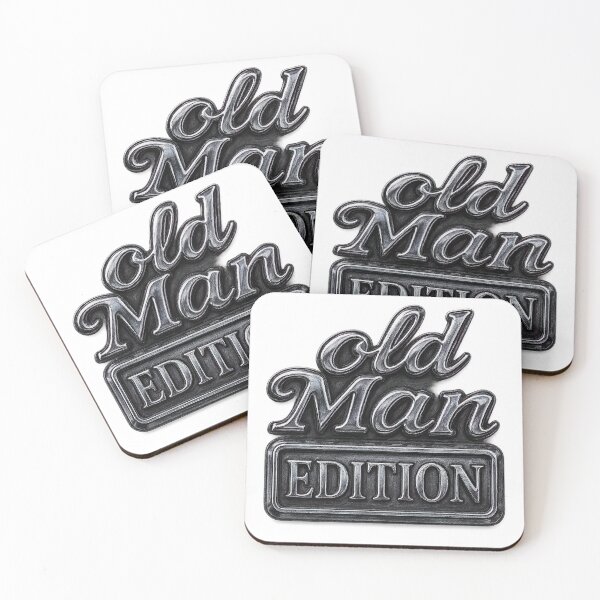 Item preview, Chrome emblem Old Man Edition designed and sold by PixelPrisma.