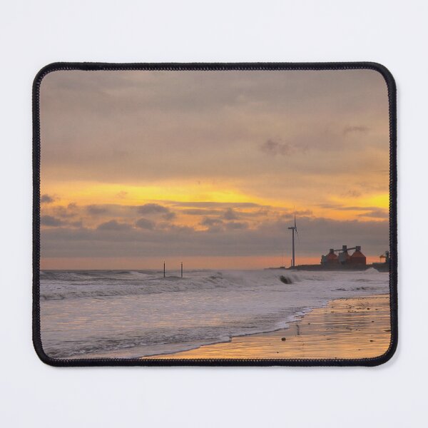 Item preview, Golden Sunrise over a Northumbrian Beach designed and sold by Violaman.
