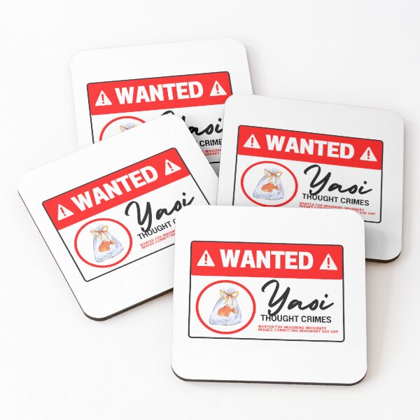 Item preview, WANTED FOR YAOI designed and sold by CitrusCon.