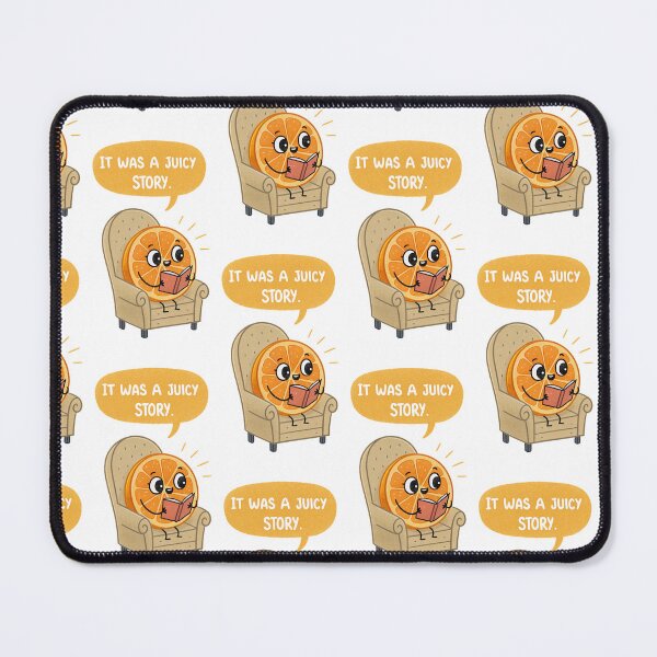 Item preview, Fue una historia jugosa - Diseño de dibujos animados de Orange Pun designed and sold by MagicalThreads.