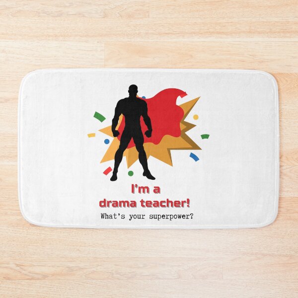 Item preview, Drama teacher superhero designed and sold by Ophelia's Wardrobe.