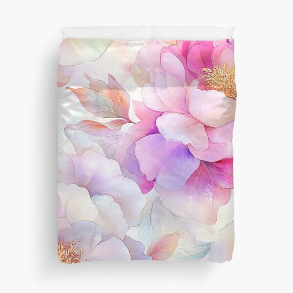 Item preview, Pretty Pink Gradient Flowers designed and sold by WatercolorLane.