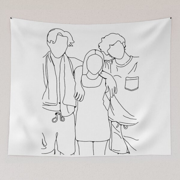 Item preview, conrad belly jeremiah hand drawn print  designed and sold by miss madison creates.