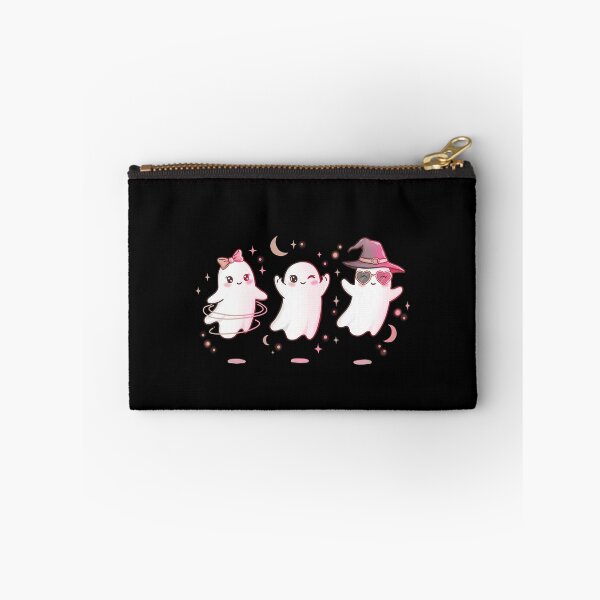 Item preview, Dancing Ghost Trio – Cute Spooky Halloween T-Shirt & Sticker Art Print designed and sold by Roshanay fatima.