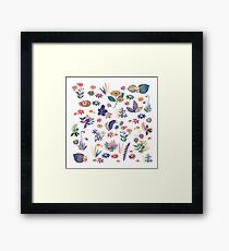 Tropical Natural, Summer time! Framed Print