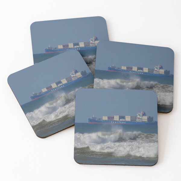 Item preview, Atlantic Wave & Container Ship, Casablanca designed and sold by wiggyofipswich.