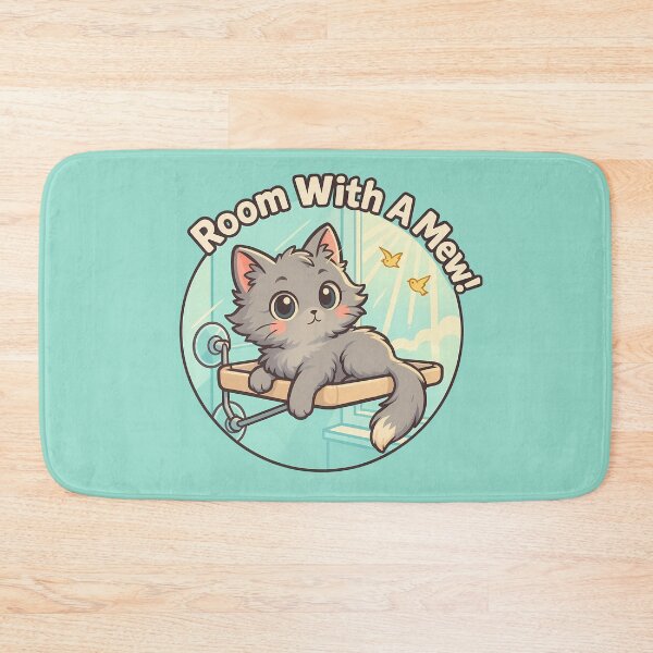 Item preview, Room With A Mew Cat Window designed and sold by Yuliya Brush.