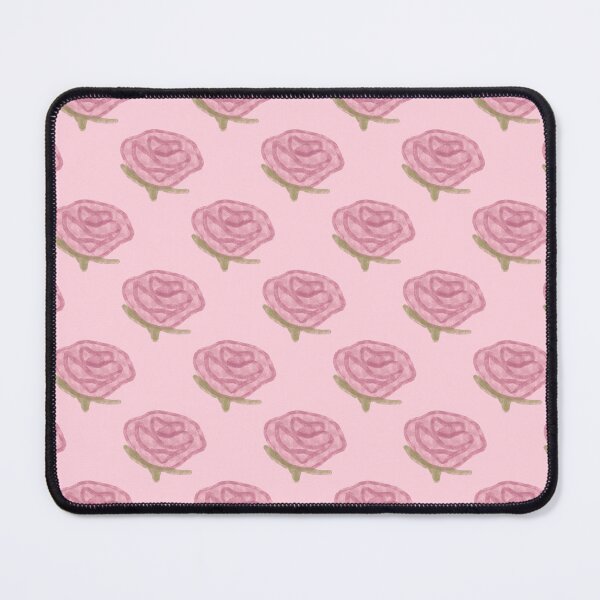 Item preview, rose pink blossom floral flower hand drawn pattern designed and sold by khulisara246.
